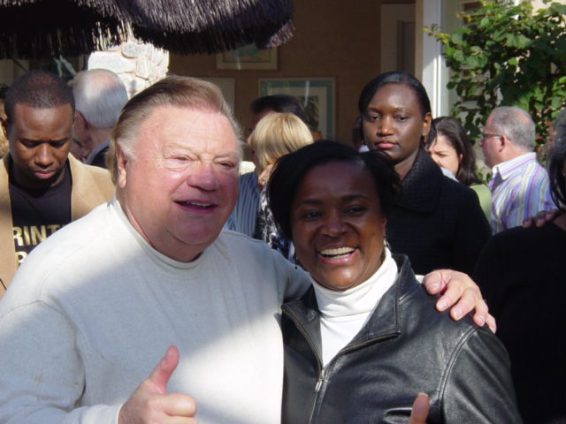 <strong>Grace Mickens with Bill Britt</strong>